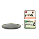 EXIT Silhouette inground trampoline ø366cm - zwart