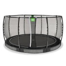 EXIT Allure Premium inground trampoline ø427cm - zwart