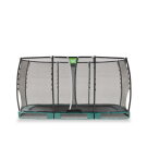 EXIT Allure Premium inground trampoline 214x366cm - groen