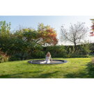 EXIT InTerra groundlevel sports trampoline &oslash;244cm - zwart