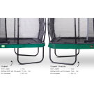 EXIT Elegant Premium trampoline complete set 214x366cm - groen