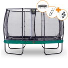 EXIT Elegant Premium trampoline complete set 244x427cm - groen