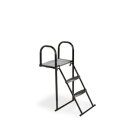 EXIT trampoline platform met ladder voor framehoogte van 65-80cm