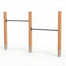 EXIT Linea Robust 110 dubbel houten duikelrek