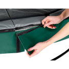 EXIT Elegant Premium trampoline ø366cm met Deluxe veiligheidsnet - groen