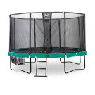 10.71.14.00-exit-supreme-trampoline-o427cm-met-ladder-en-schoenenzak-groen