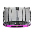 EXIT Elegant inground trampoline ø305cm met Economy veiligheidsnet - paars