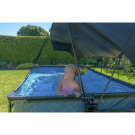 EXIT Lime zwembad 300x200x65cm met filterpomp en schaduwdoek - groen