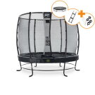 EXIT Elegant Premium trampoline complete set ø253cm - zwart