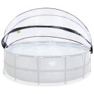 EXIT zwembad overkapping ECO ø450cm - ook voor Intex/Bestway - universeel