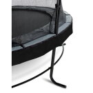 EXIT Elegant trampoline ø427cm met Economy veiligheidsnet - zwart