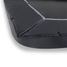 EXIT Dynamic groundlevel sports trampoline 244x427cm - zwart