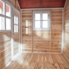 EXIT Loft 550 houten speelhuis - naturel