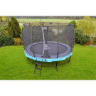EXIT Elegant Premium trampoline ø427cm met Deluxe veiligheidsnet - grijs