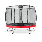 EXIT Elegant Premium trampoline ø305cm met Deluxe veiligheidsnet - rood