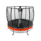 EXIT Elegant Premium trampoline ø253cm met Deluxe veiligheidsnet - rood