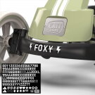 EXIT Foxy skelter met aanhangwagen voor kinderen groen | vanaf 2 jaar