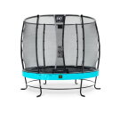 EXIT Elegant Premium trampoline ø253cm met Deluxe veiligheidsnet - blauw