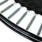 EXIT Dynamic groundlevel trampoline ø427cm met veiligheidsnet - zwart
