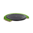 EXIT Supreme groundlevel trampoline ø305cm - zwart