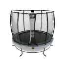 EXIT Elegant Premium trampoline ø253cm met Deluxe veiligheidsnet - grijs
