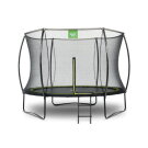 EXIT Silhouette trampoline ø244cm met ladder - zwart