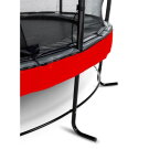 EXIT Elegant Premium trampoline ø305cm met Deluxe veiligheidsnet - rood