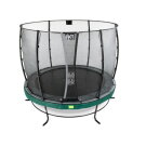 EXIT Elegant trampoline ø253cm met Economy veiligheidsnet - groen