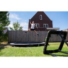 EXIT Elegant Inground Trampoline Ø427 cm - Zwart