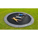 EXIT InTerra groundlevel trampoline ø305cm - groen