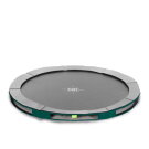 EXIT Elegant Premium inground sports trampoline ø427cm - groen