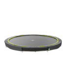 EXIT Silhouette Inground Sports Trampoline Ø427cm – Zwart