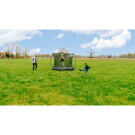 EXIT Black Edition inground trampoline ø244cm - zwart