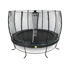 EXIT Elegant trampoline ø427cm met Economy veiligheidsnet - zwart