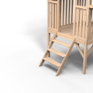 EXIT Panorama 300 houten speelhuis met glijbaan