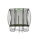 EXIT Silhouette trampoline 153x214cm met ladder - zwart