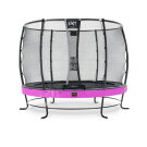 EXIT Elegant Premium trampoline ø305cm met Deluxe veiligheidsnet - paars