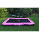 EXIT Silhouette inground trampoline 244x366cm - roze