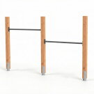 EXIT Linea Robust 110 dubbel houten duikelrek