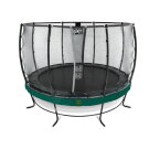 EXIT Elegant Premium trampoline complete set ø366cm - groen