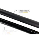 EXIT Elegant Premium trampoline complete set 244x427cm - zwart