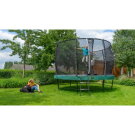 EXIT Elegant Premium trampoline ø253cm met Deluxe veiligheidsnet - groen