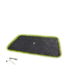 EXIT Supreme groundlevel trampoline afdekhoes rechthoekig 214x366cm
