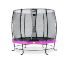 EXIT Elegant trampoline ø253cm met Economy veiligheidsnet - paars