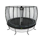 EXIT Elegant Premium trampoline ø366cm met Deluxe veiligheidsnet - zwart