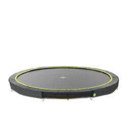 EXIT Silhouette Inground Sports Trampoline Ø427cm – Zwart