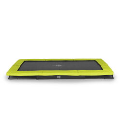 EXIT Silhouette inground sports trampoline 244x366cm - groen