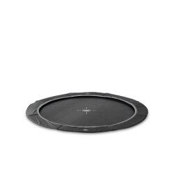 EXIT InTerra groundlevel sports trampoline ø244cm - zwart