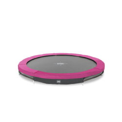 EXIT Silhouette inground sports trampoline ø244cm - roze