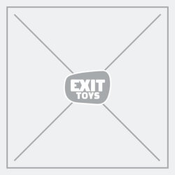EXIT liner Black Leather zwembad &oslash;360x122cm - zwart